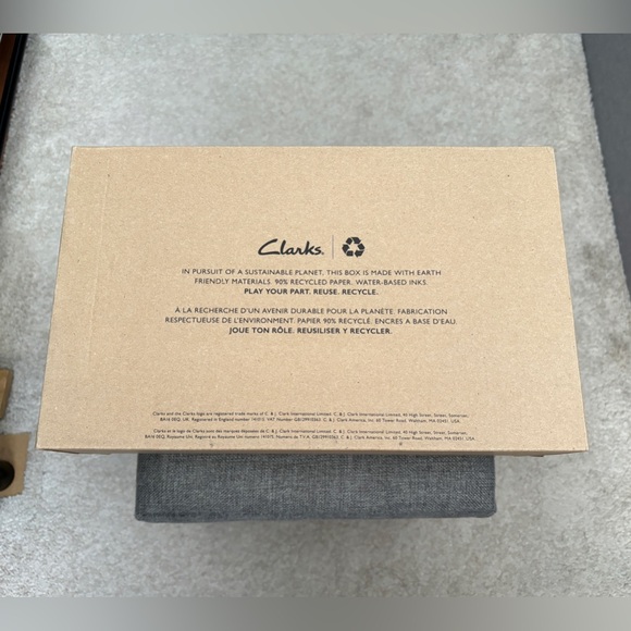 CLARKS Whiddon Pace Black Leather, Size Mens 10, EUC, Dress shoes - Picture 11 of 13